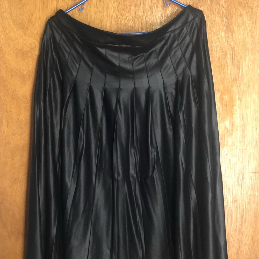 Black  leather looking skirt